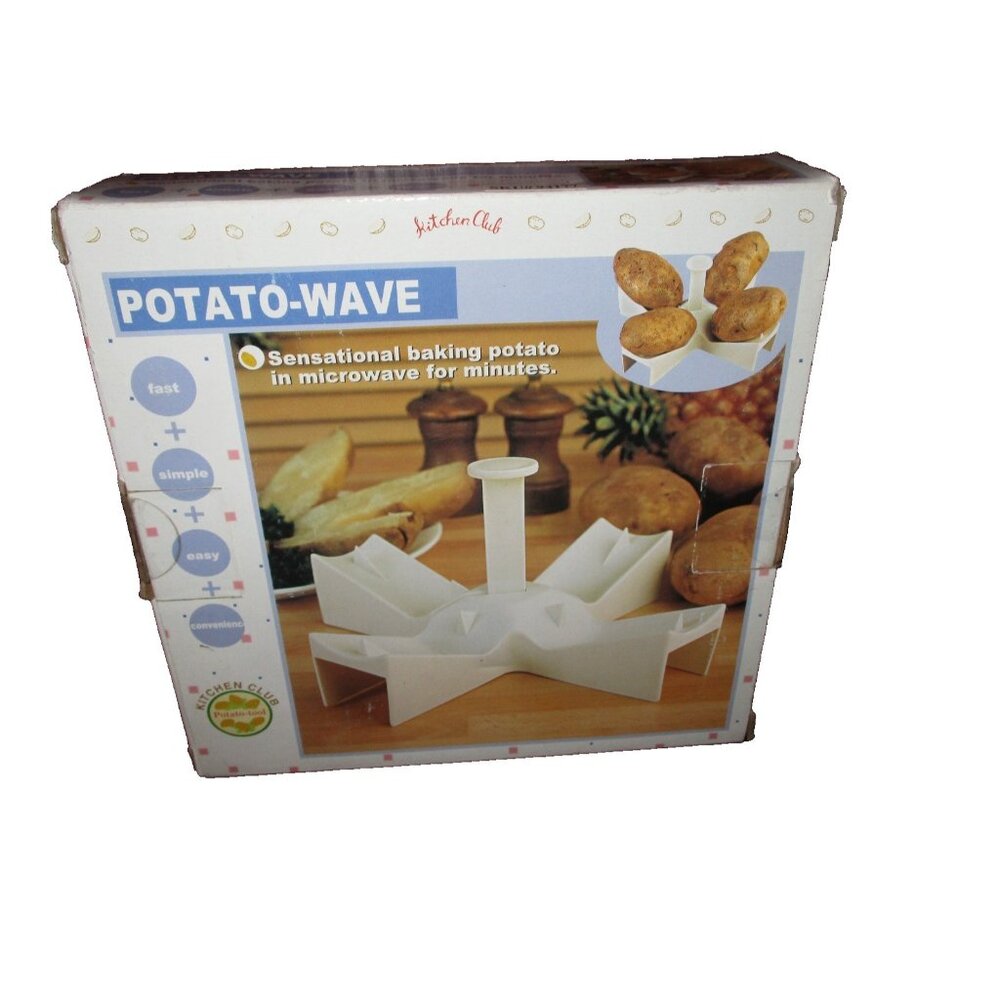 Kitchen Club Microwave Patato Wave Sensational Baking Potato Just in Minutes